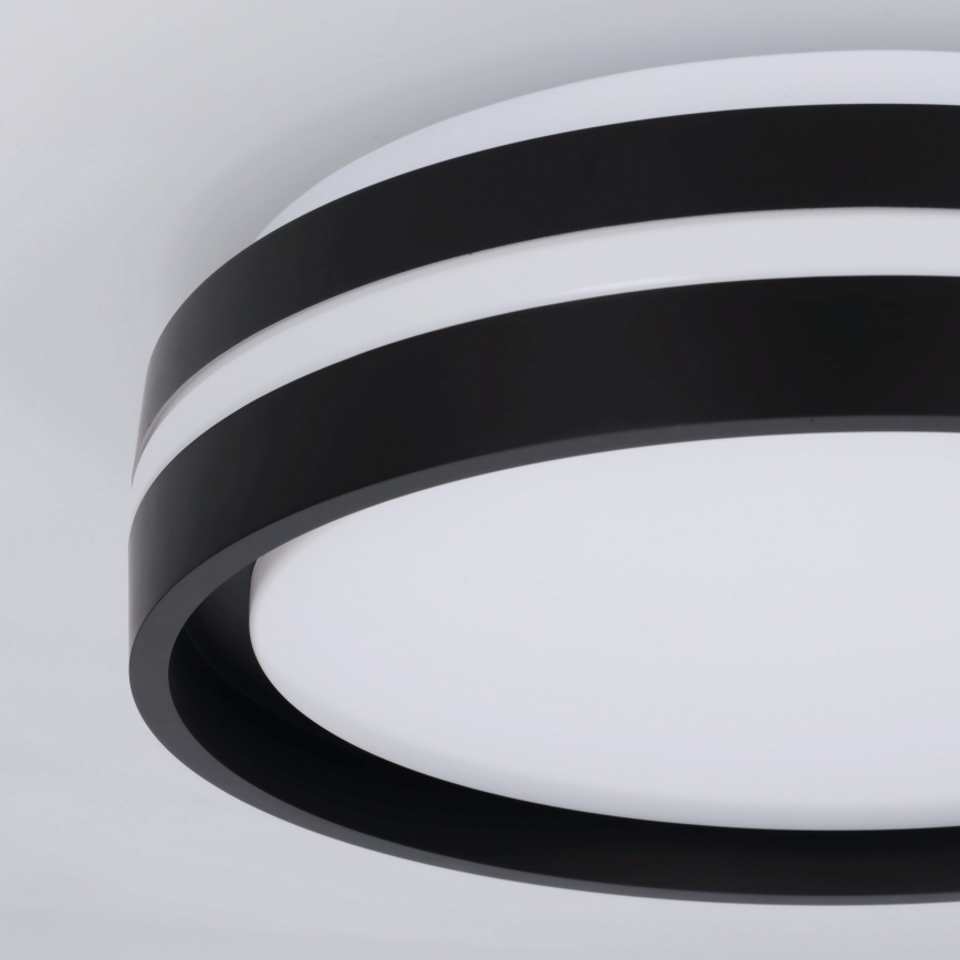 Brilagi - NAOMI LED-kattovalaisin LED/24W/230V, halkaisija 28,5 cm, musta