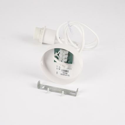 Brilagi - NORDIC WAVE riippuvalaisin vaijerilla 1xE27/15W/230V halkaisija 32 cm pellava/valkoinen