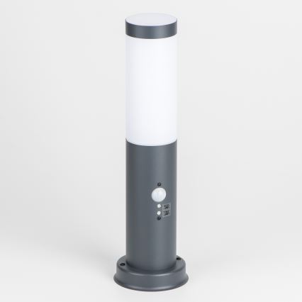 Brilagi - NOVA ulkovalaisin liiketunnistimella 1xE27/15W/230V 40 cm IP44 antrasiitti