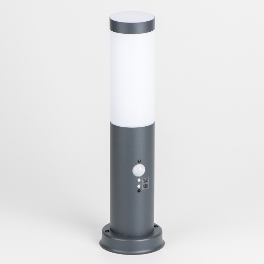 Brilagi - NOVA ulkovalaisin liiketunnistimella 1xE27/15W/230V 40 cm IP44 antrasiitti