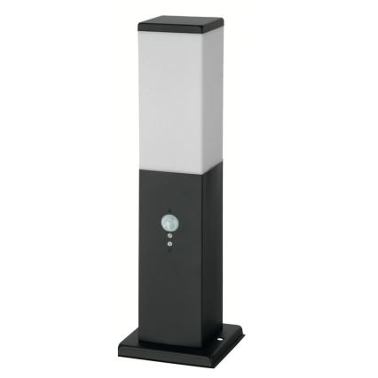 Brilagi - NOVA ulkovalaisin liiketunnistimella 1xE27/15W/230V 40 cm IP44 musta