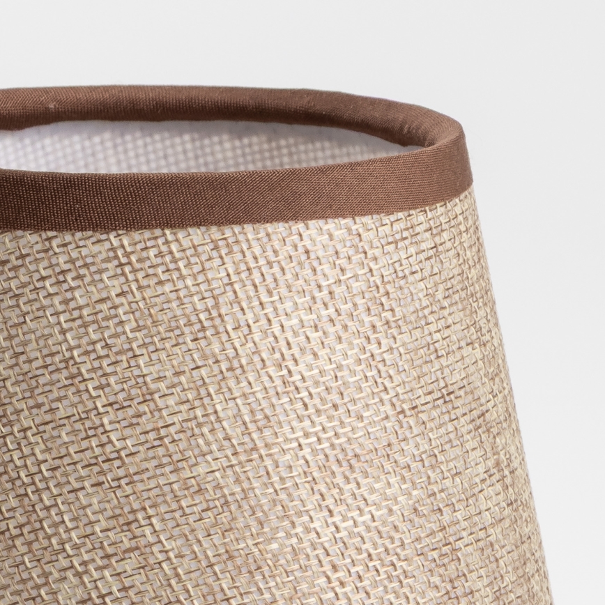 Brilagi - Yleissäädettävä varjostin NUBILA E27 13x9 cm ruskea