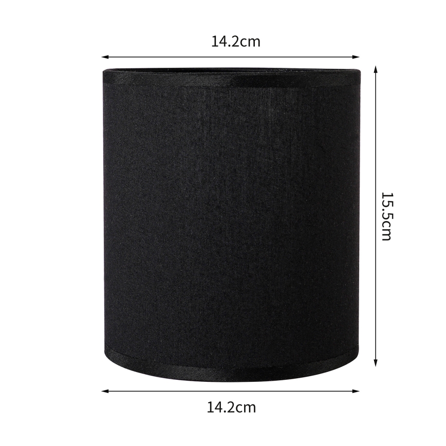 Brilagi - Universaali varjostin NUBILA E27 15,5x14 cm antrasiitti