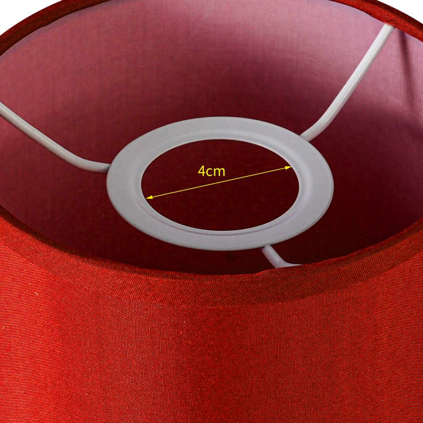 Brilagi - Yleinen varjostin NUBILA E27 15,5x14 cm punainen