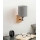 Brilagi - NUBILA WOOD seinävalaisin 1xE27/25W/230V tammi/musta/vaaleanharmaa