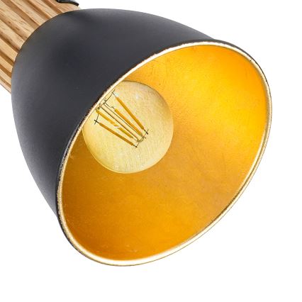 Brilagi - ODENSE-kohdevalaisin 2xE14/10W/230V puu/musta