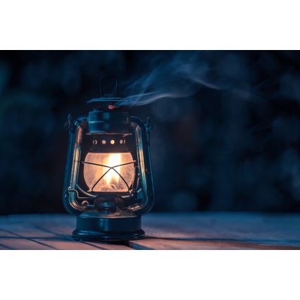 Brilagi - Öljylamppu LANTERN 24,5 cm sininen