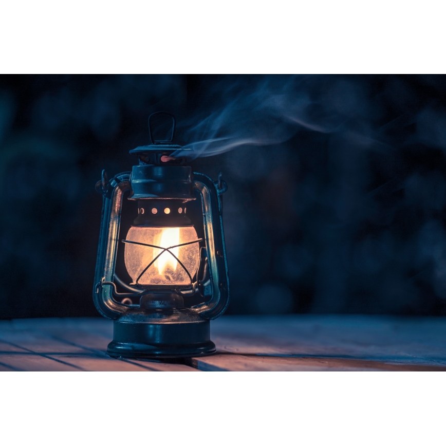 Brilagi - Öljylamppu LANTERN 24,5 cm sininen