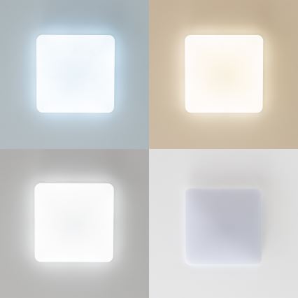 Brilagi - LED Himennettävä kattovalaisin OPAL LED/24W/230V 37,5x37,5 cm 3000/4000/6500K + kaukosäädin