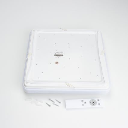 Brilagi - LED Himennettävä kattovalaisin OPAL LED/24W/230V 37,5x37,5 cm 3000/4000/6500K + kaukosäädin