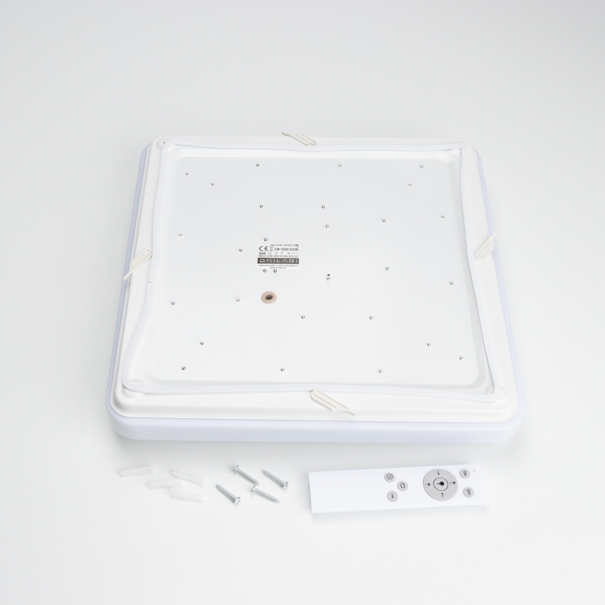 Brilagi - LED Himennettävä kattovalaisin OPAL LED/24W/230V 37,5x37,5 cm 3000/4000/6500K + kaukosäädin