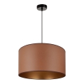 Brilagi - Oregon Roller Vege riippuvalaisin 1xE27/15W/230V Ø 45 cm ruskea