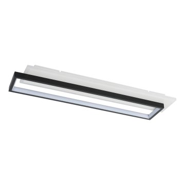 Brilagi - OUTLINE LED himennettävä kattovalaisin 66W 230V 3000-6000K 15x60 cm valkoinen/musta + kaukosäädin