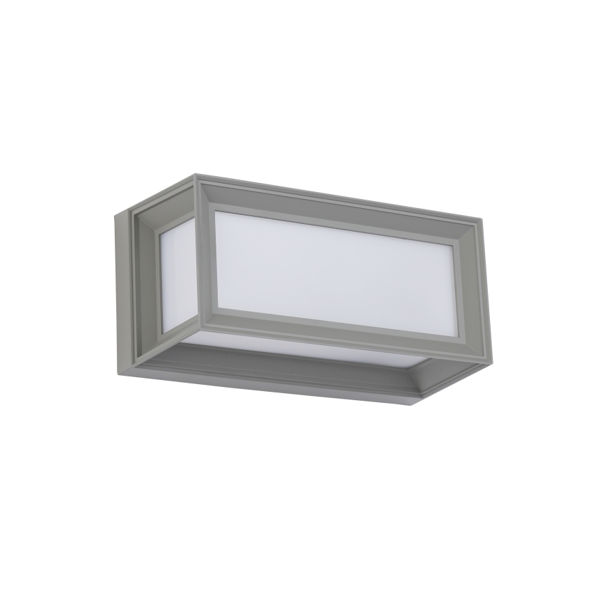 Brilagi - PARKER LED/12W/230V ulkoseinävalaisin, harmaa, IP44