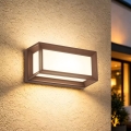 Brilagi - PARKER LED-ulkoseinävalaisin 12W/230V, ruskea, IP44