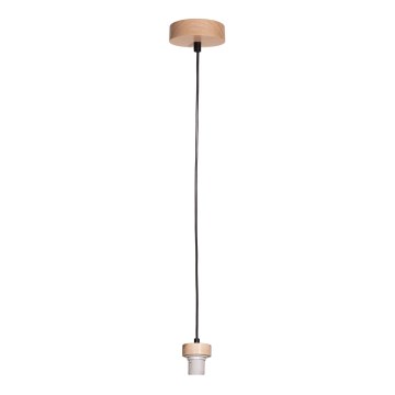 Brilagi - PARTY-virtajohto 1x E27, enintään 60 W, 230 V, halkaisija 10 cm, tammi