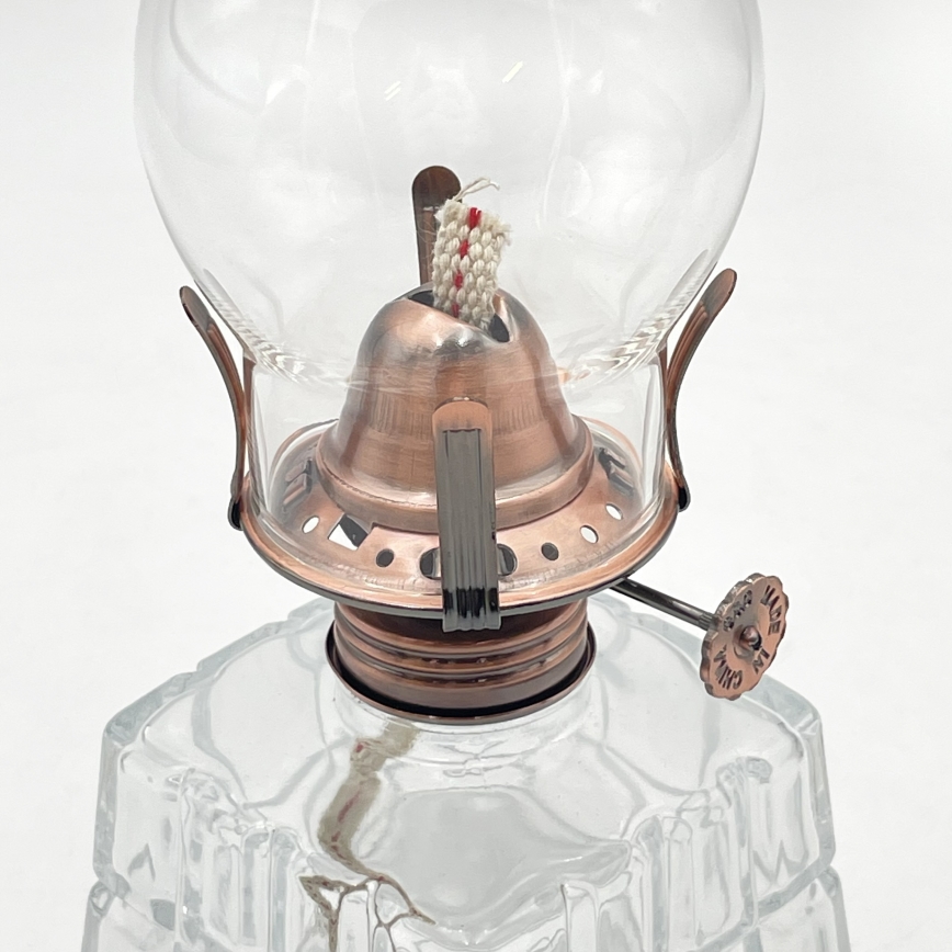 Brilagi - Petroolilamppu MERLIN kirkas/pronssi/patina