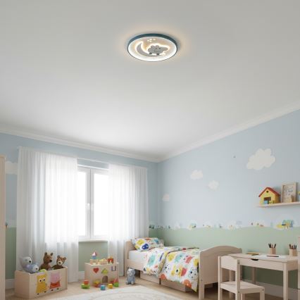 Brilagi - LED-lastenkattovalaisin PIGGY LED/70W/230V 3000/4500/6000K halkaisija 45 cm