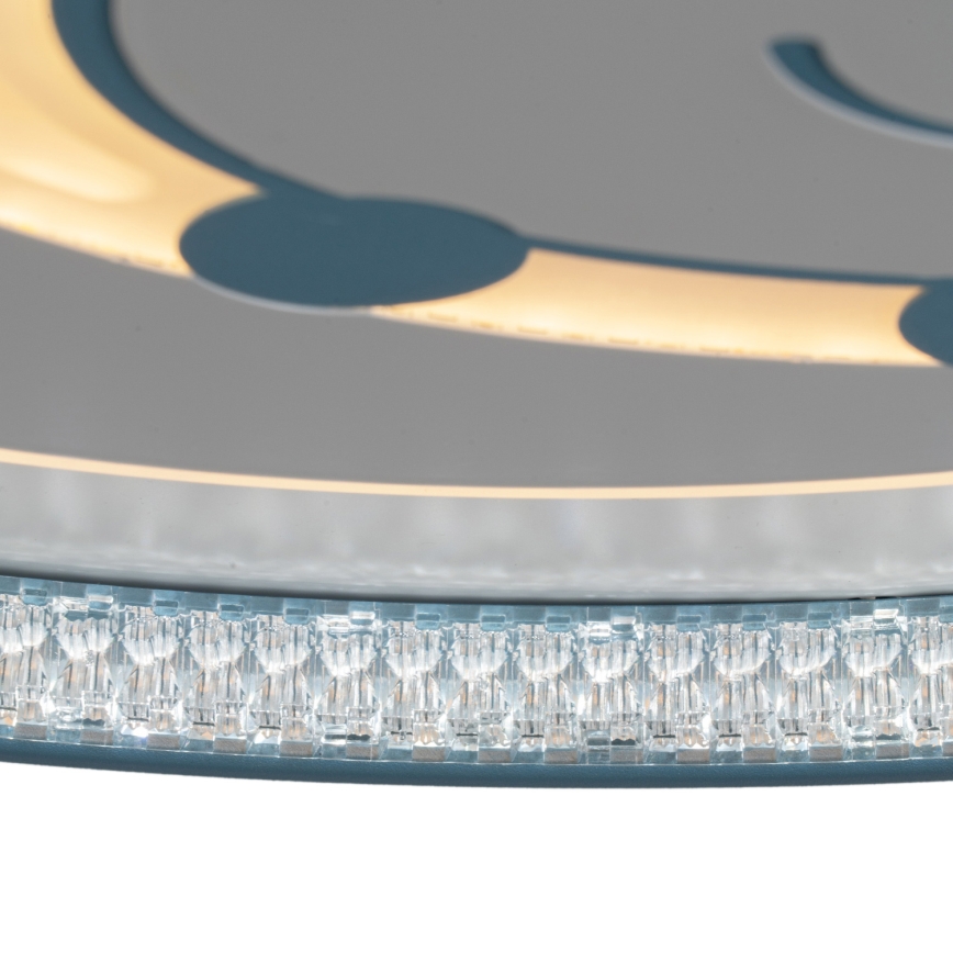 Brilagi - LED-lastenkattovalaisin PIGGY LED/70W/230V 3000/4500/6000K halkaisija 45 cm