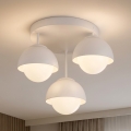 BRILAGI - Pinnalle asennettava kattovalaisin COSMO 3xE27/60W/230V valkoinen/kultainen