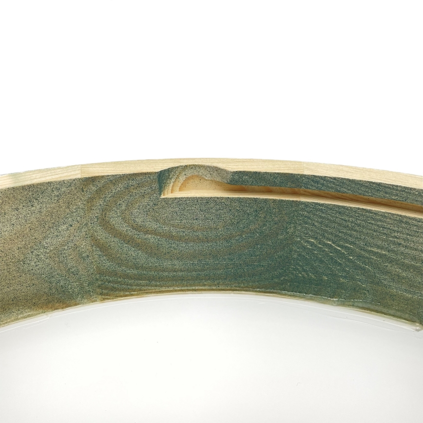 Brilagi - PINO-kattovalaisin 3xE27/15W/230V mänty/vihreä halkaisija 47,5 cm