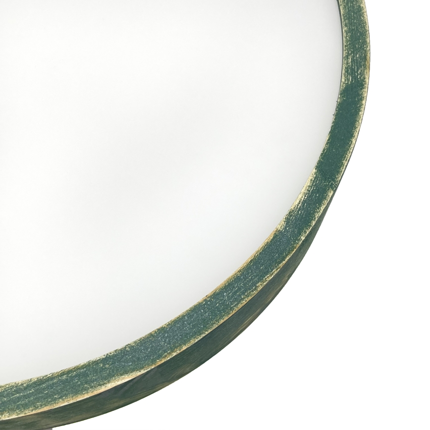 Brilagi - PINO-kattovalaisin 3xE27/15W/230V mänty/vihreä halkaisija 47,5 cm