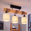 BRILAGI - Pinta-asennettava kattokruunu NUBILA 3xE27/60W/230V mänty/kerma