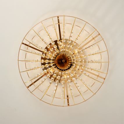 Brilagi - Pinta-asennettava kattokruunu VASTERAS 6xE14/40W/230V Ø 60 cm