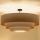 Brilagi - Pinta-asennettava kattovalaisin LUNETA 3xE27/60W/230V Ø 80 cm beige/kulta