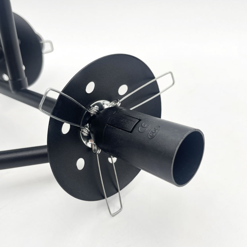 Brilagi - Pinta-asennettava kattovalaisin MALIVA 3xE14/15W/230V musta/kirkas