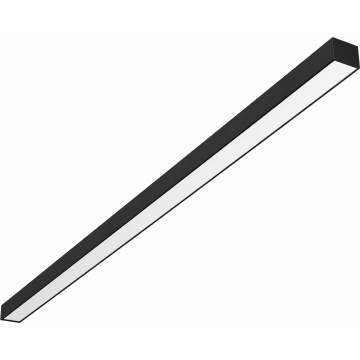 Brilagi - pinta-asennettava LED-kattovalaisin FULLDAY LED/20/30/40W/230V 2700/4000/6000K 120 cm UGR<19 musta