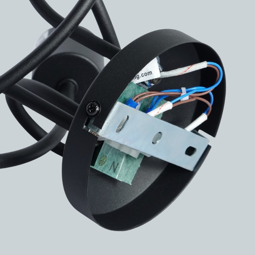 Brilagi - Pintakiinnitteinen CAGE-kattavalaisin 3xE14/40W/230V