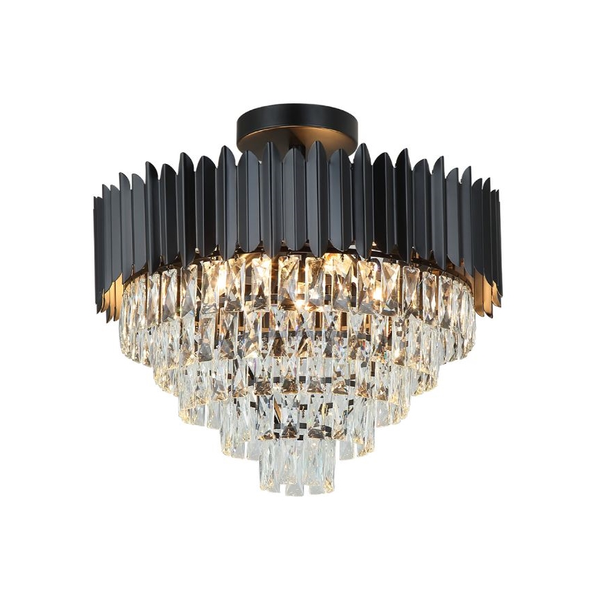 Brilagi - Pintakiinnitteinen kattokruunu CARLOS 9xE14/40W/230V halkaisija 60 cm