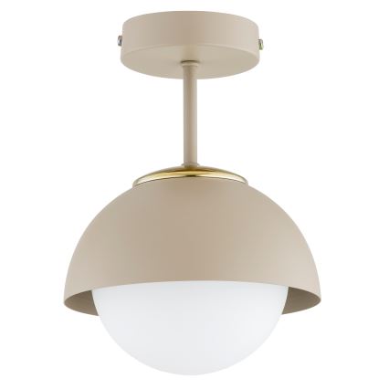 Brilagi - Pintakiinnitteinen kattokruunu COSMO 1xE27/60W/230V beige/kultainen