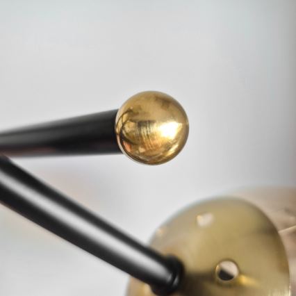 Brilagi - Pintakiinnitteinen kattokruunu MALIVA 6xE14/15W/230V kultainen