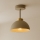 Brilagi - Pintakiinnitteinen kattokruunu MOON 1xE27/60W/230V beige/kultainen