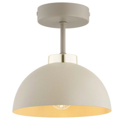 Brilagi - Pintakiinnitteinen kattokruunu MOON 1xE27/60W/230V beige/kultainen