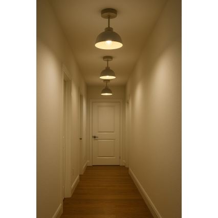 Brilagi - Pintakiinnitteinen kattokruunu MOON 1xE27/60W/230V beige/kultainen