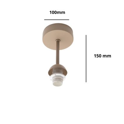 BRILAGI - Pintakiinnitteinen kattokruunu PARTY 1xE14/60W/230V beige