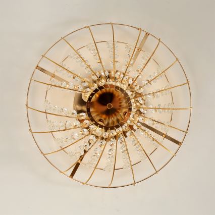 Brilagi - Pintakiinnitteinen kattokruunu VASTERAS 4xE14/40W/230V Ø 45 cm