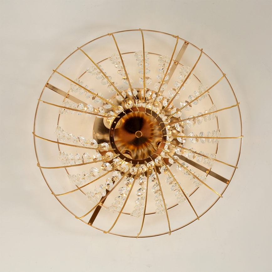 Brilagi - Pintakiinnitteinen kattokruunu VASTERAS 4xE14/40W/230V Ø 45 cm