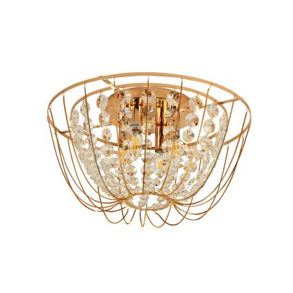 Brilagi - Pintakiinnitteinen kattokruunu VASTERAS 4xE14/40W/230V Ø 45 cm