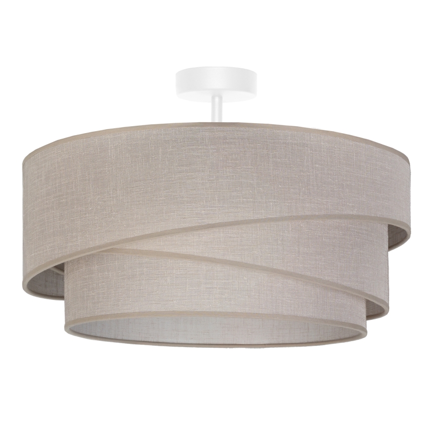 Brilagi - Pintakiinnitteinen kattovalaisin ARROW 1xE27/60W/230V, halkaisija 45 cm, beige