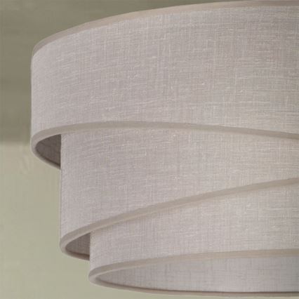 Brilagi - Pintakiinnitteinen kattovalaisin ARROW 1xE27/60W/230V, halkaisija 45 cm, beige