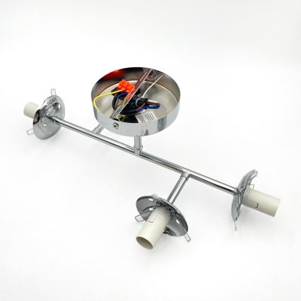 Brilagi - Pintakiinnitteinen kattovalaisin MALONY 4xE14/20W/230V kiiltävä kromi