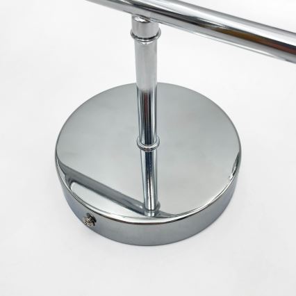 Brilagi - Pintakiinnitteinen kattovalaisin MALONY 4xE14/20W/230V kiiltävä kromi