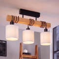 BRILAGI - Pintakiinnitteinen kattovalaisin NUBILA 3xE27/60W/230V mänty/valkoinen