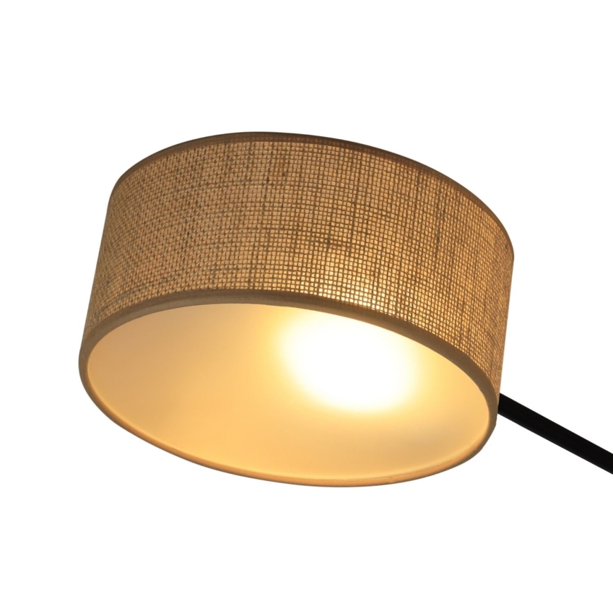 Brilagi - Pintakiinnitteinen kattovalaisin VIRGO 4xE14/40W/230V beige/musta