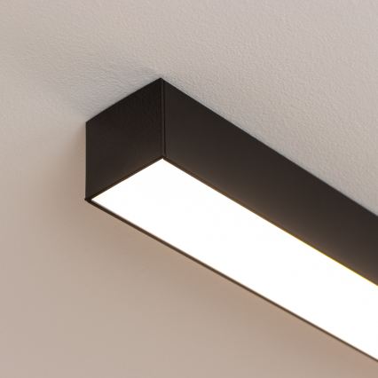 Brilagi - FULLDAY LED pinta-asennettava kattovalaisin LED/10/15/20W/230V 2700/4000/6000K 60 cm UGR19 musta