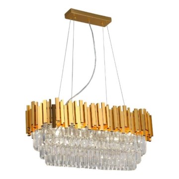 Brilagi - PLAZA vaijerilla roikkuva riippuvalaisin 10xE14/40W/230V